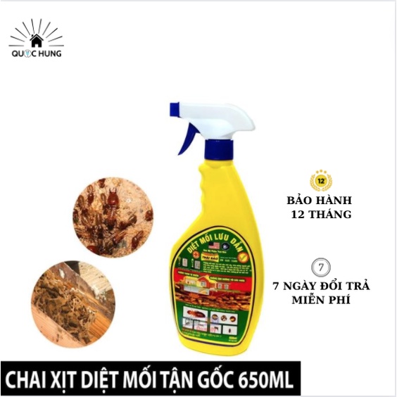 Diệt mối lưu dẫn và tận gốc dạng phun 650ml - Hàng chính hãng loại 1