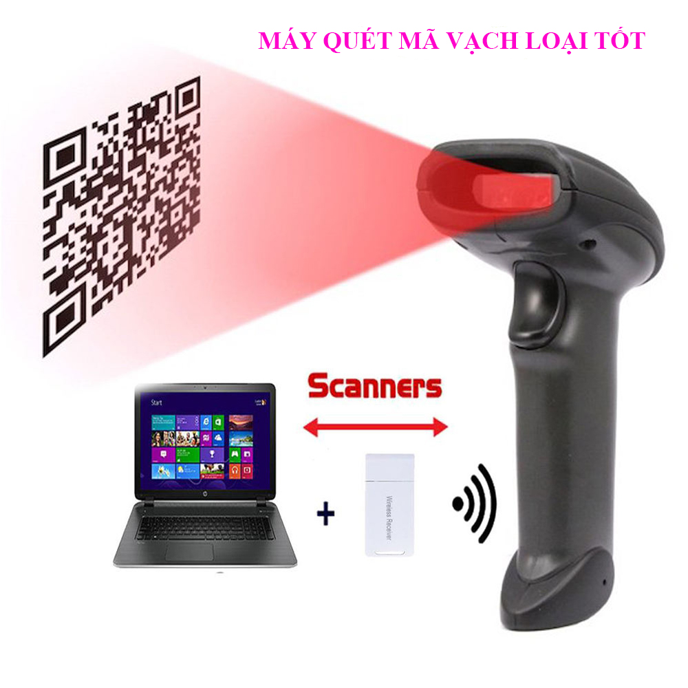 Máy Bắn Mã Vạch, Máy Quét Mã Vạch Không Dây Cao Cấp, Máy Quét Mã Vạch. Máy Scan Cực Nhanh, Quét Mã Vạch Hàng Hóa,, Nhỏ, Gọn, Tiện Dụng, Công Nghệ Laser Tiên Tiến ,Nhanh Chóng , Hiệu Quả- Chính xác , Tiết Kiệm. Bảo Hành 1 Đổi 1 , Hãy Mua Ngay 7