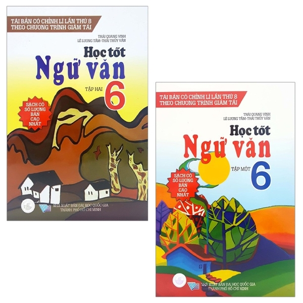 Fahasa - combo sách hay học tốt ngữ văn 6: tập 1 và 2