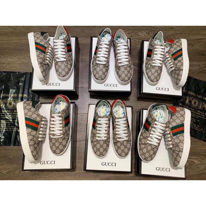 Giày nam ❤️ ❤️ hoa văn gc full size 38-43