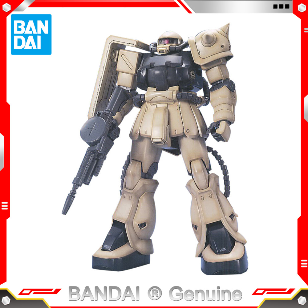 【Official】 BANDAI Gundam Mô hình lắp ráp MG 1/100 Gundam Zaku F2, Phong cách EFF 113781 Quà tặng đồ chơi