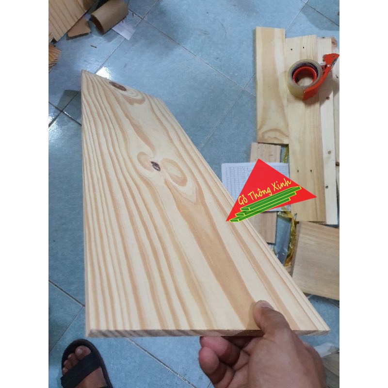 [HCM]Gỗ thông mặt lớn rộng 24cm dài 80cm dày 1cm đã bào đẹp 4 mặt phù hợp để trang trí chế loa bluetooth DIY
