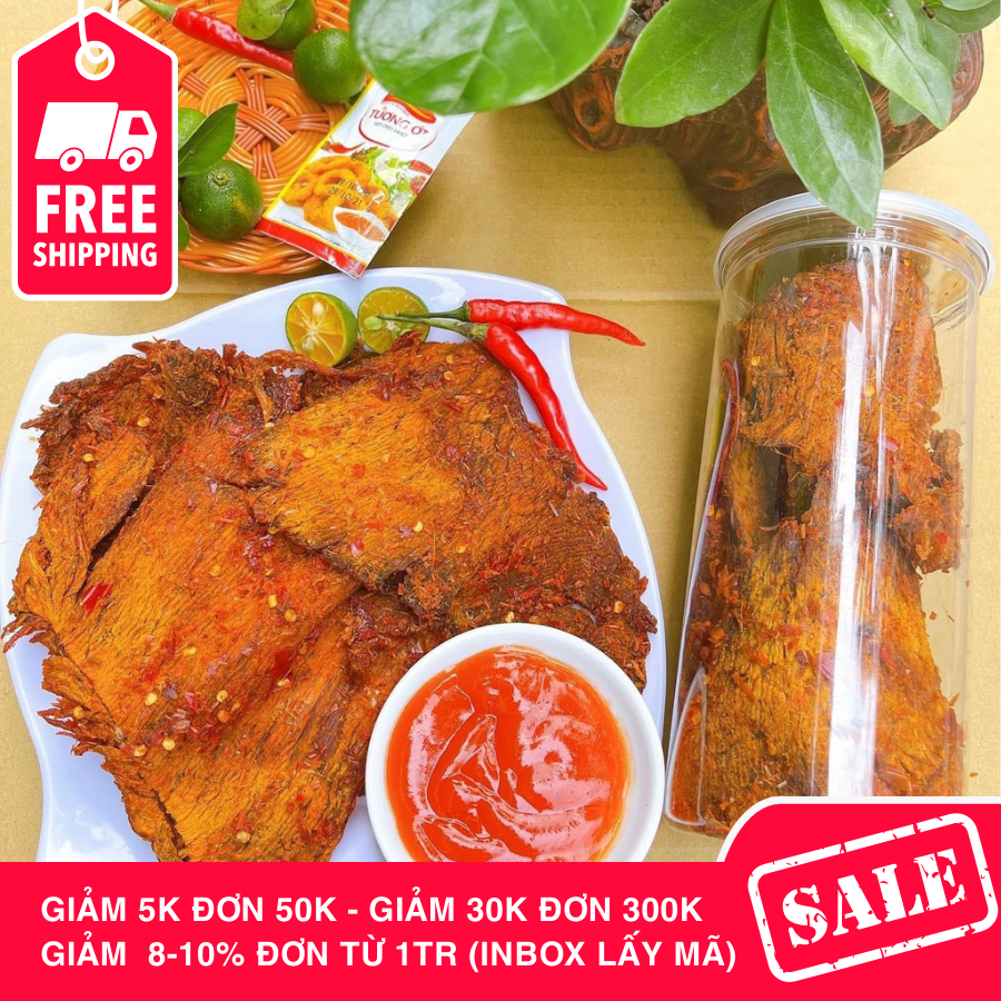 Khô bò miếng mềm loại ngon 300g