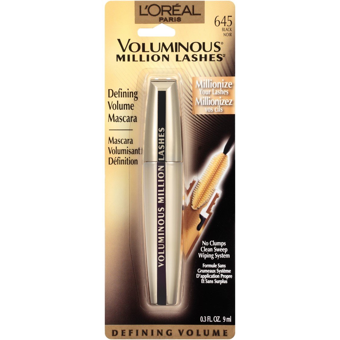 Mascara LOreal Paris Voluminous Million Lashes day` mi da`i mi