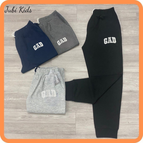 Quần thun dài cho bé trai 15 - 50kg cotton da cá gap