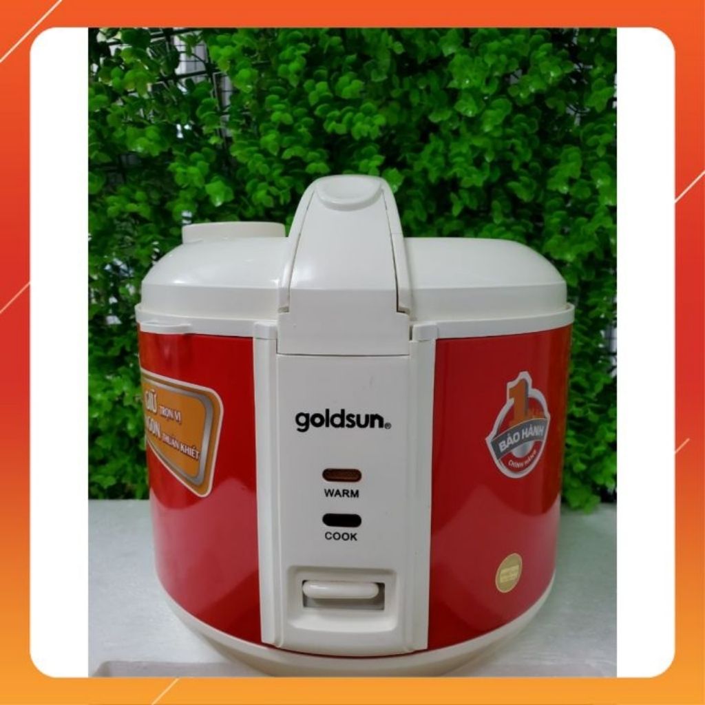 Nồi Cơm Điện, Nồi Cơm Goldsun Cb3202 1.2L. Bảo Hành 12 Tháng