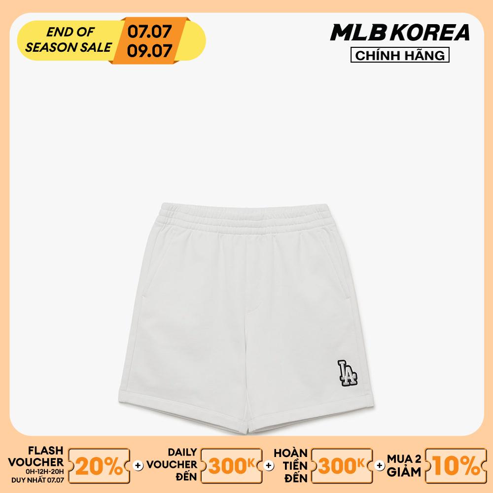 MLB  Quần shorts nam ống rộng Basic Medium Logo Cotton