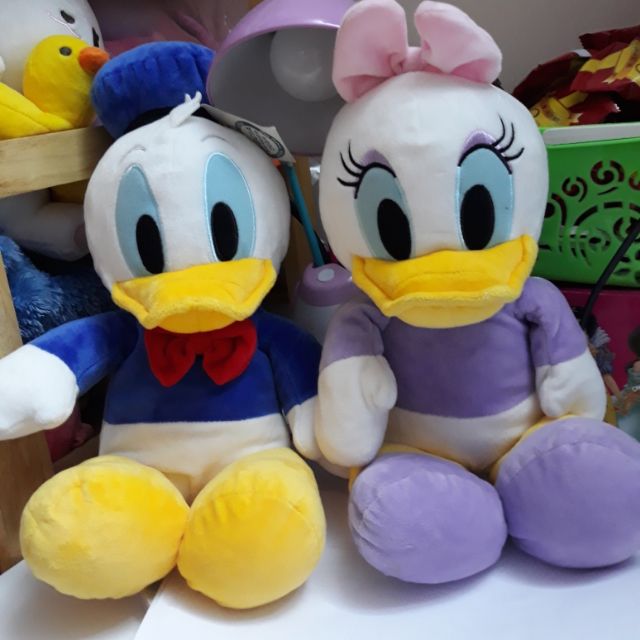 Gấu Bông Vịt Donal + Daisy Trong Film Mickey Mouse Club House