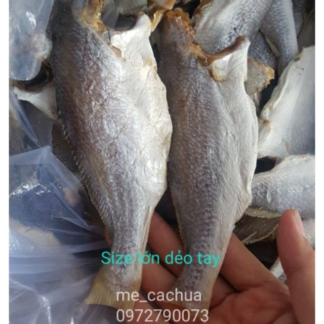 Khô đù nguyên con, mặn vừa, dai ngon 500g )