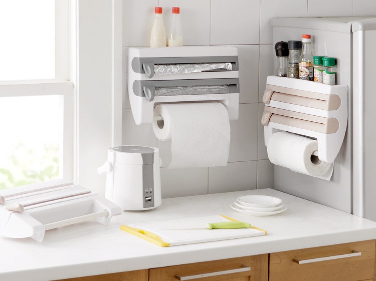 Dụng cụ cắt màng bọc, giấy bạc tiện dụng
