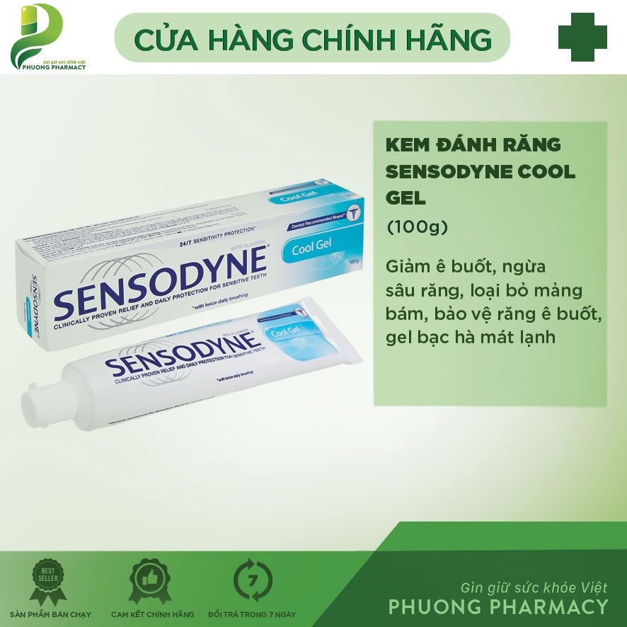 Kem đánh răng sensodyne cool gel 100g p083