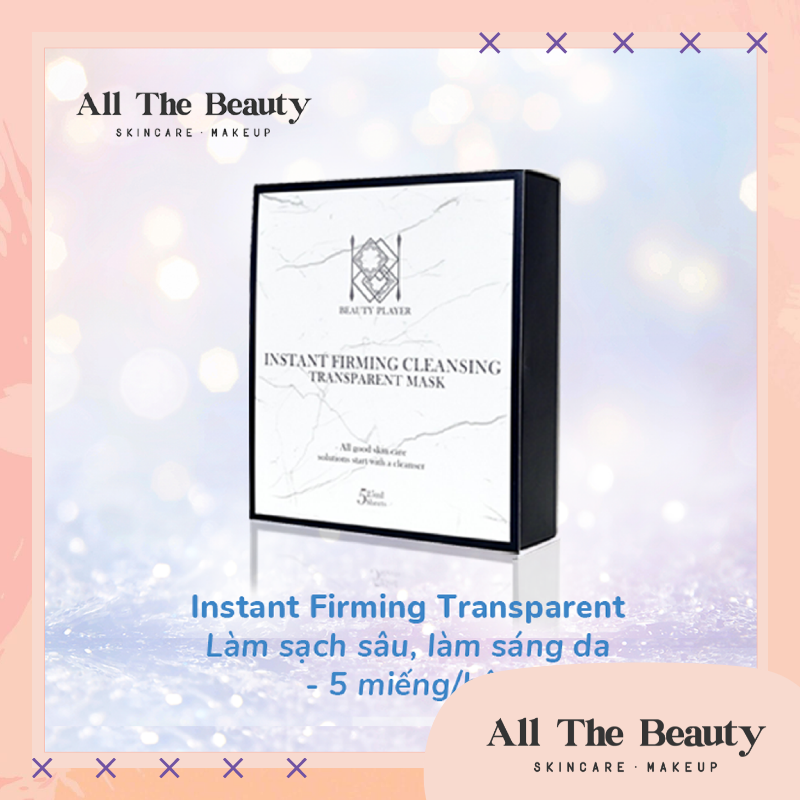 Hộp 5 miếng mặt nạ làm sạch Beauty Player