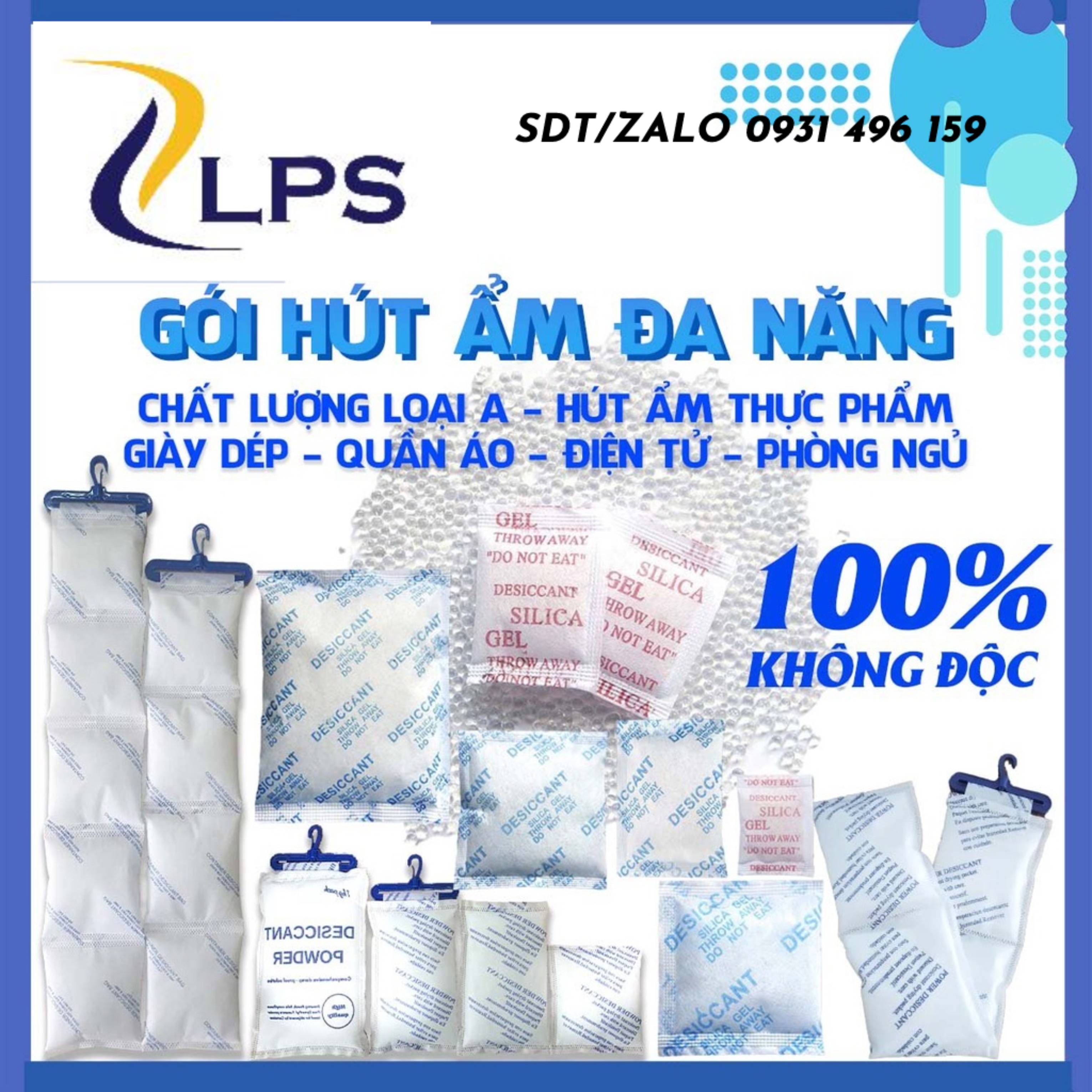 1kg Gói hút ẩm đa dụng loại 1/2/3/5/10/20/50/100/500 gram dùng cho bảo quản thực phẩm, quần áo, phòng ngủ, gia dung