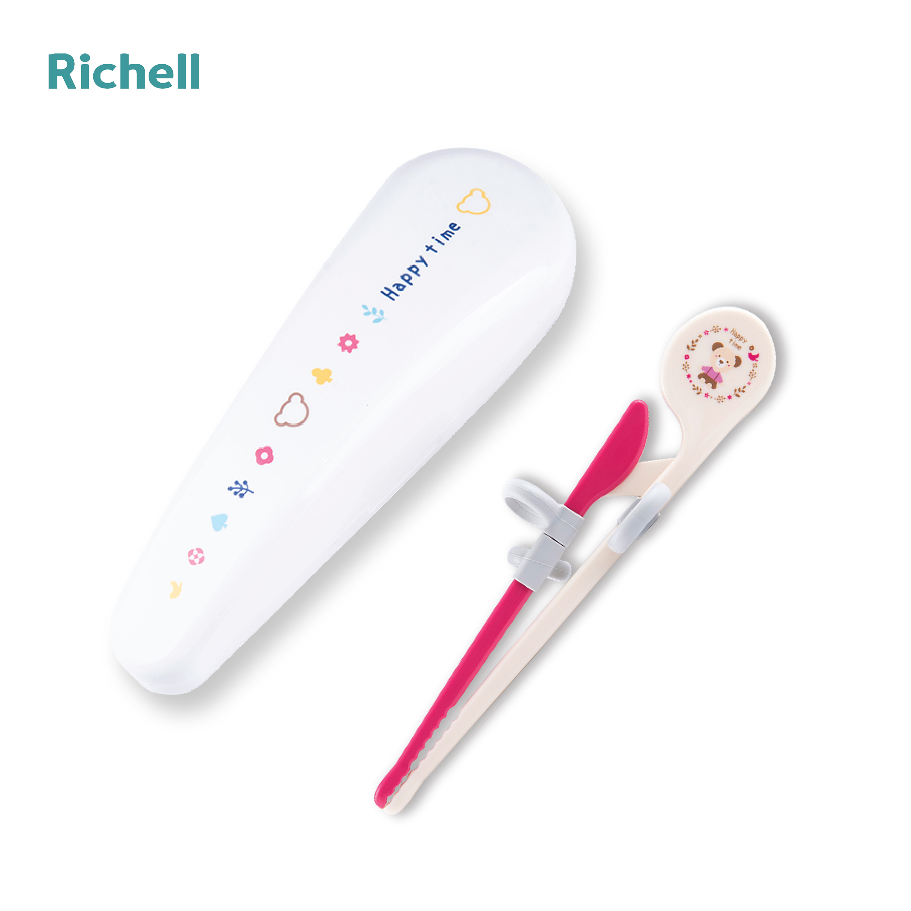 Đũa tập ăn bước 1 richell