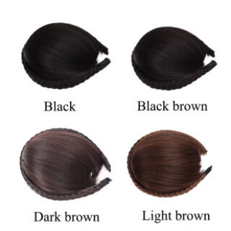 Băng đô phụ kiện tóc nữ, bờm tóc giả, bờm tóc tết bím phong cách Hàn Quốc siêu đẹp