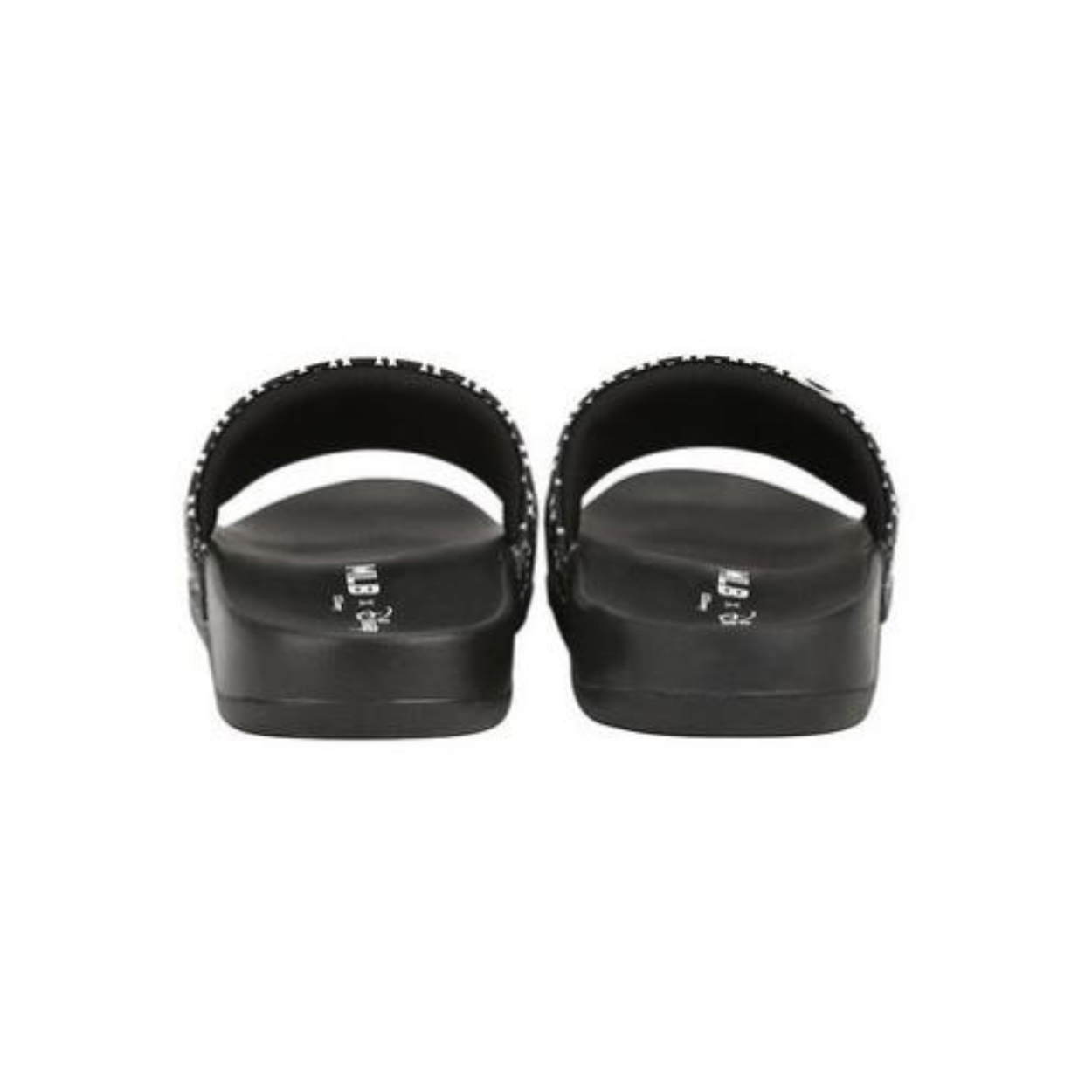 ☬✓  Dép Quai Ngang Mlb Mickey Đen Ny Dép mlb mickey siêu êm chân bản giới hạn full size nam nữ