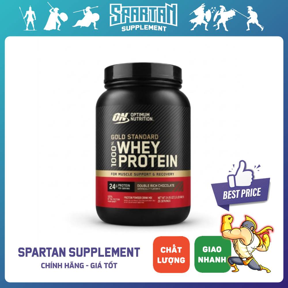 ON Whey Gold Standard 1.5lbs - Bổ sung dưỡng chất thiết yếu, thay thế bữa ăn gọn nhẹ mỗi ngày