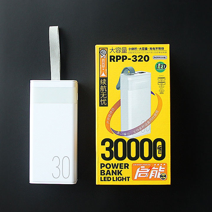 Pin dự phòng sạc nhanh Remax RPP-320 dung lượng 30000mAh - Sạc dự phòng ...