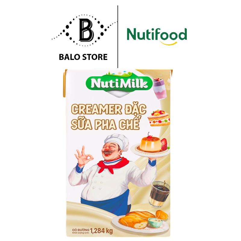 Creamer đặc có đường Nuti Hộp 1,284 kg SDX03LA - Thương Hiệu NUTIFOOD - BALO STORE