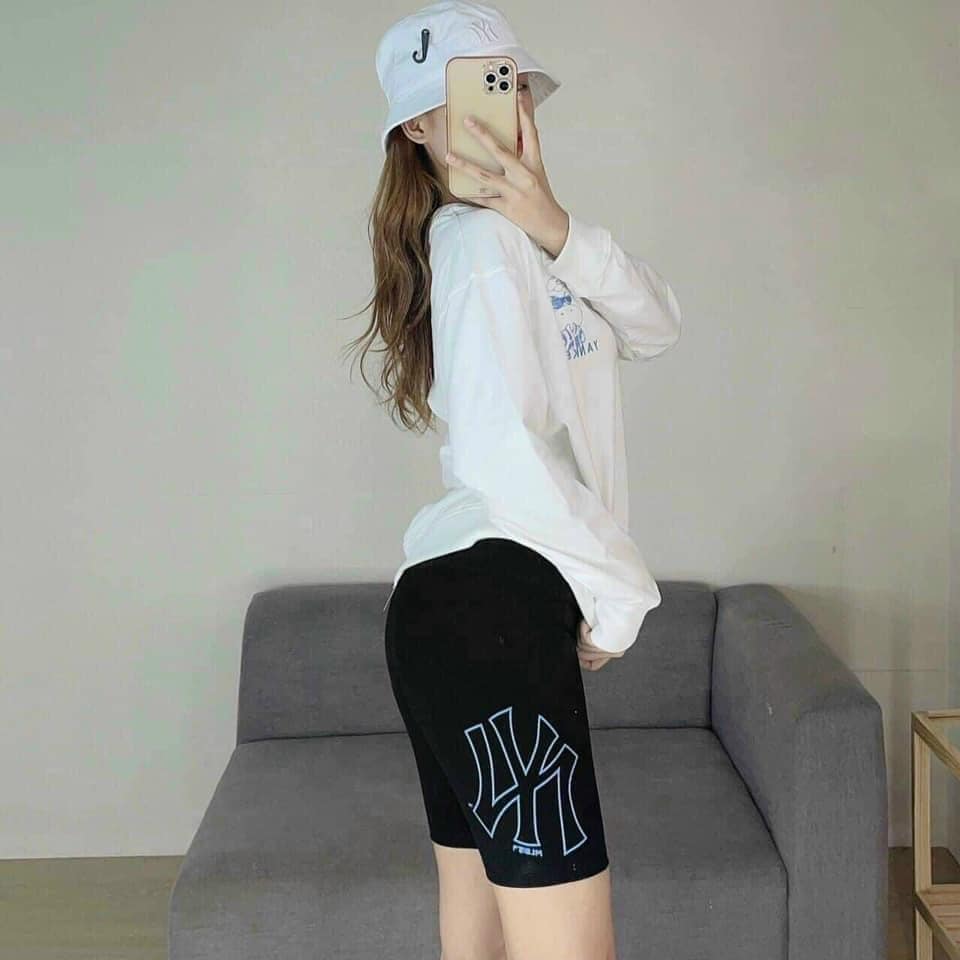 Quần legging ngố ny siêu hot , siêu đẹp, tạo form dáng , thời trang cá tính mysh store qs036