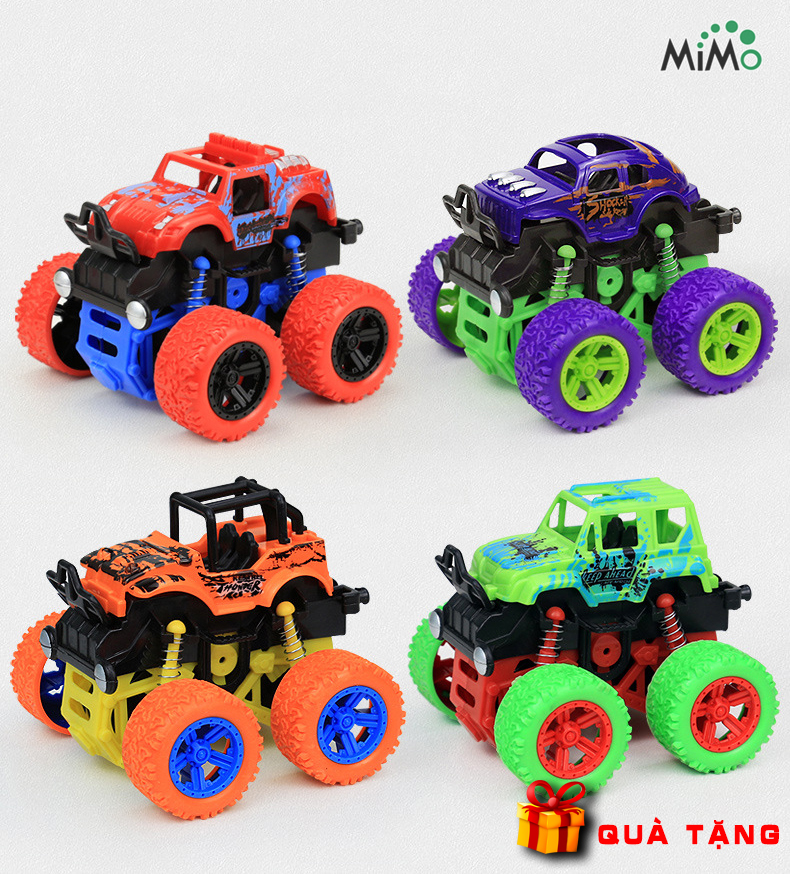 [ QUÀ CHO BÉ 19K]Xe địa hình có giảm xóc siêu bền Đồ chơi Smart MiMo, Xe đồ chơi địa hình chống ngã cho bé , Xe Ô Tô Đồ Chơi Địa Hình Siêu Bền Dùng Quán Tính Loại Đẹp Đồ Chơi Thông Minh MiMo