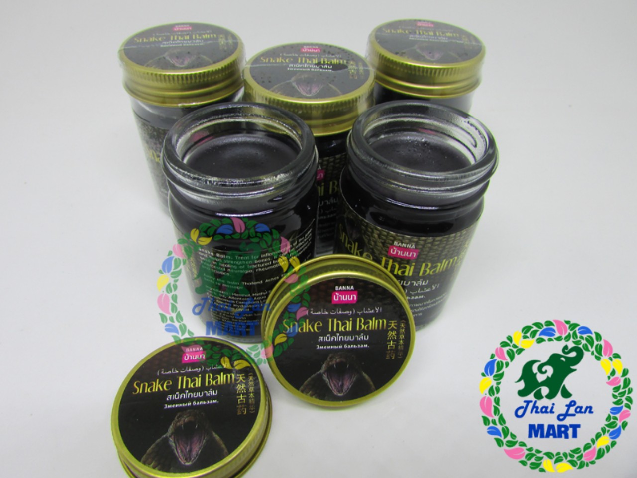 6 chai dầu cù là snake thai balm chính hãng thái lan 50 gam