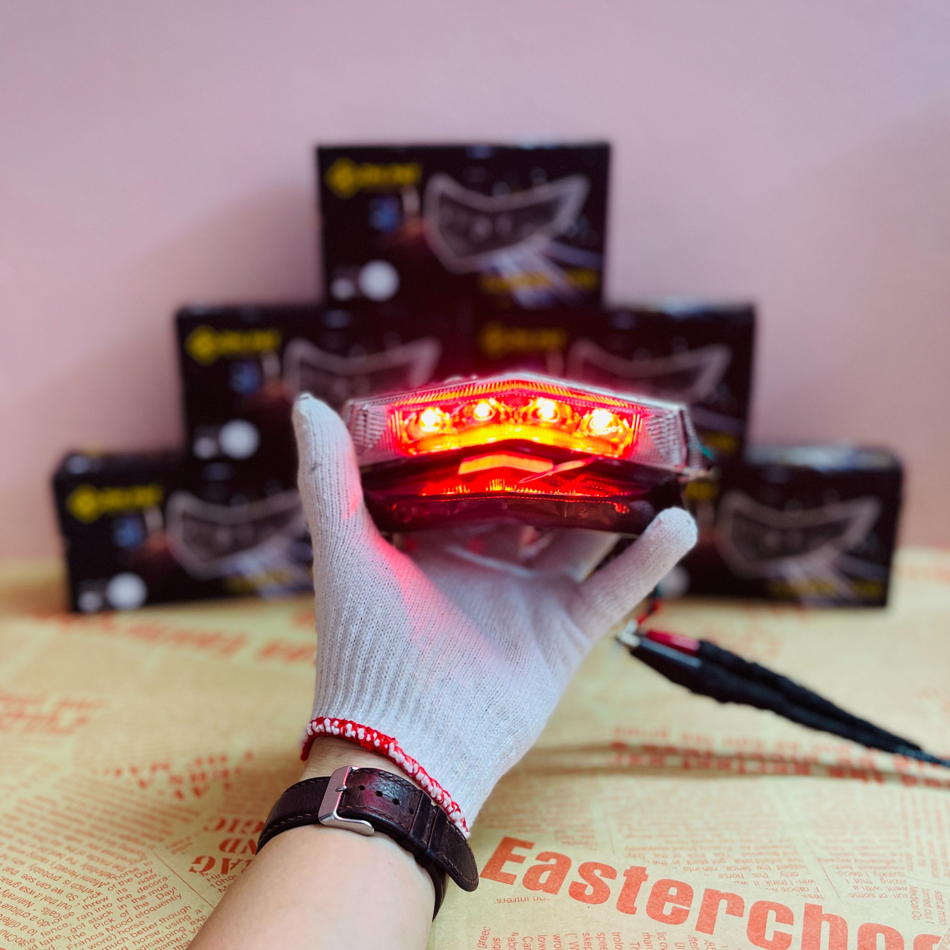 Đèn led cảng zhipat lc135 gắn như zin cho cảng lc135, cảng exciter 150, cảng winer