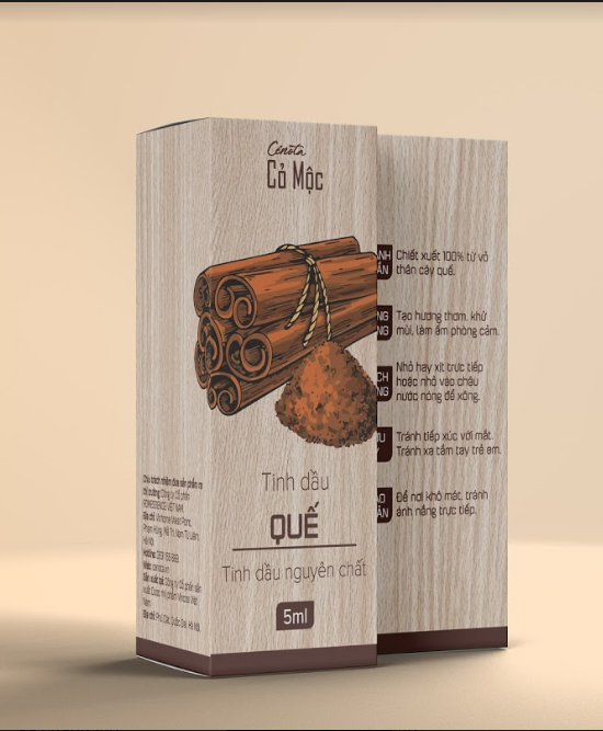 Tinh dầu hương quế Cenota 5ml - Tinh dầu thiên nhiên giúp thơm phòng, giảm căng thẳng mệt mỏi