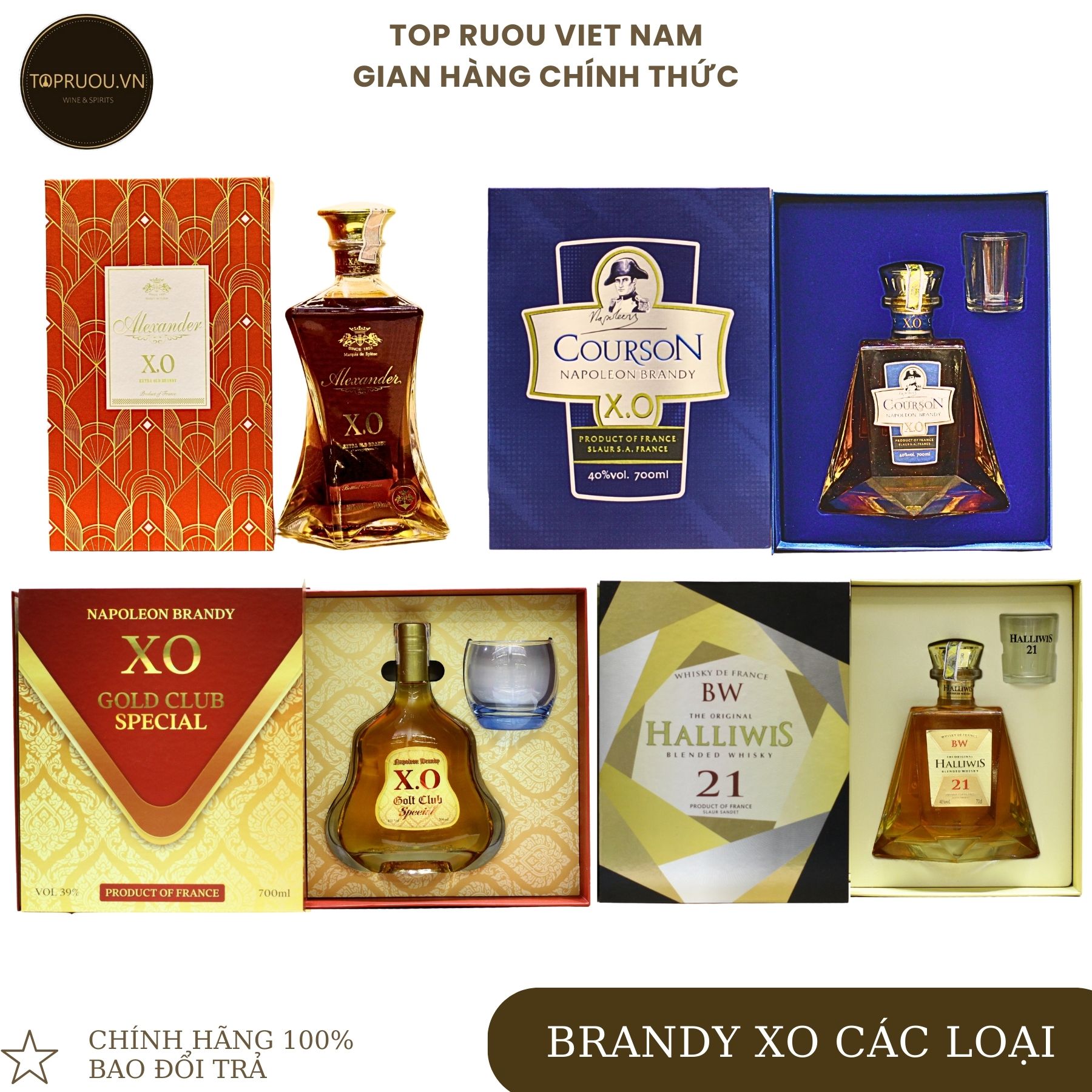 Brandy xo pháp