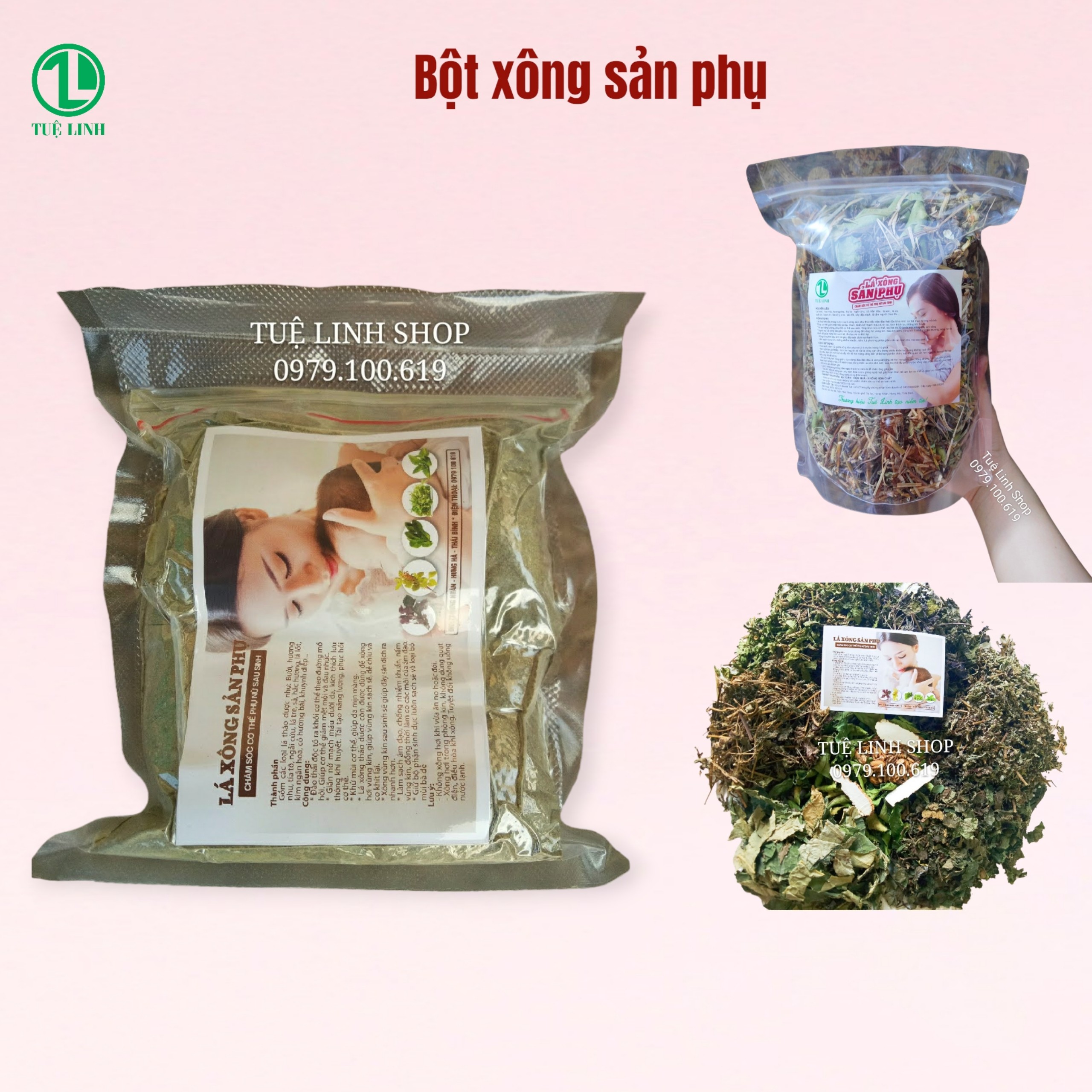 Bột xông sản phụ 1kg