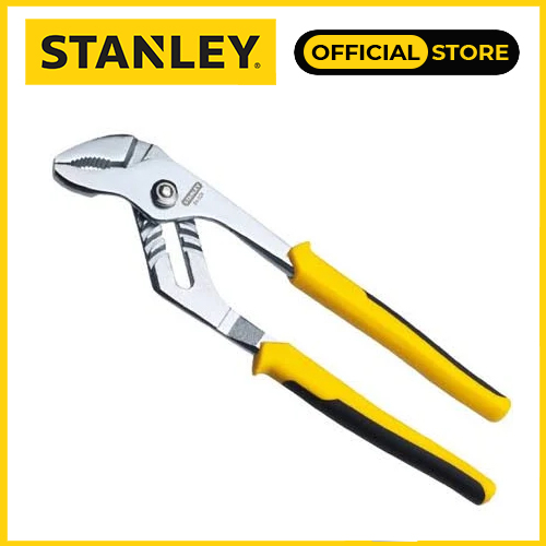 Kềm mỏ quạ 12" Stanley STHT84021-8 - Tay cầm bọc nhựa cao su dễ cầm nắm, chống trơn trượt và cách điện an toàn - Hàng chính hãng