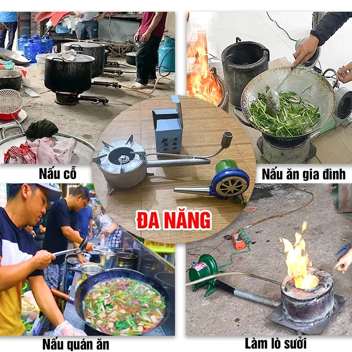 Bếp đun dầu nhớt thải cỡ to đường kính 24cm