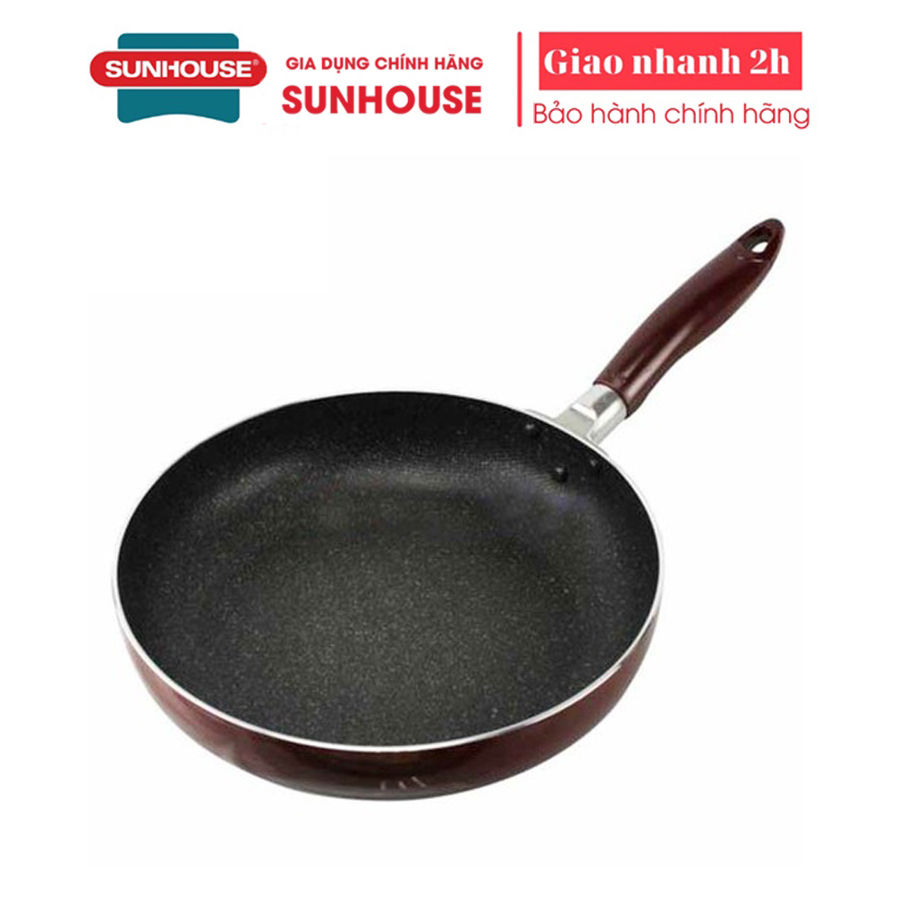 Chảo caro chống dính sunhouse 24/26/28cm