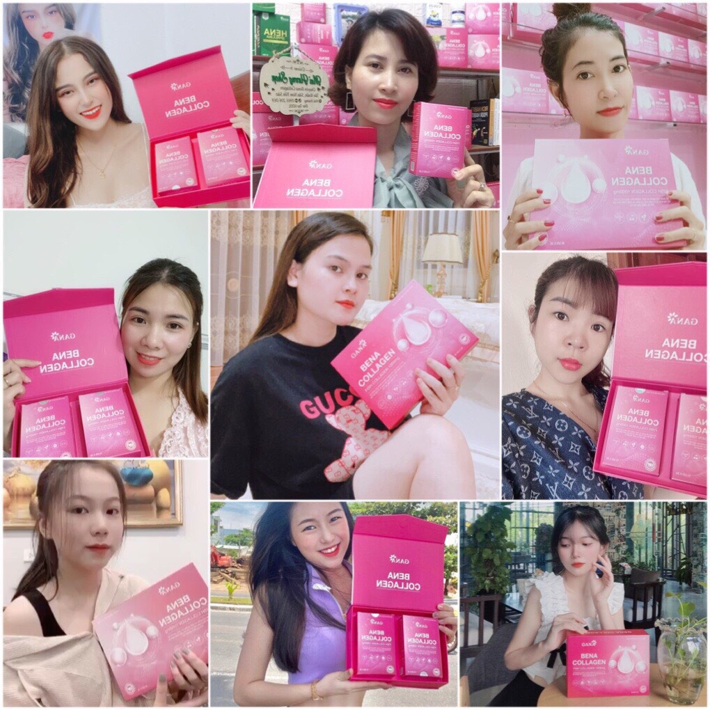 Bổ sung collen dạng bột bena collagen gana