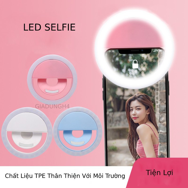 Đèn led selfie - đèn chụp ảnh tự sướng