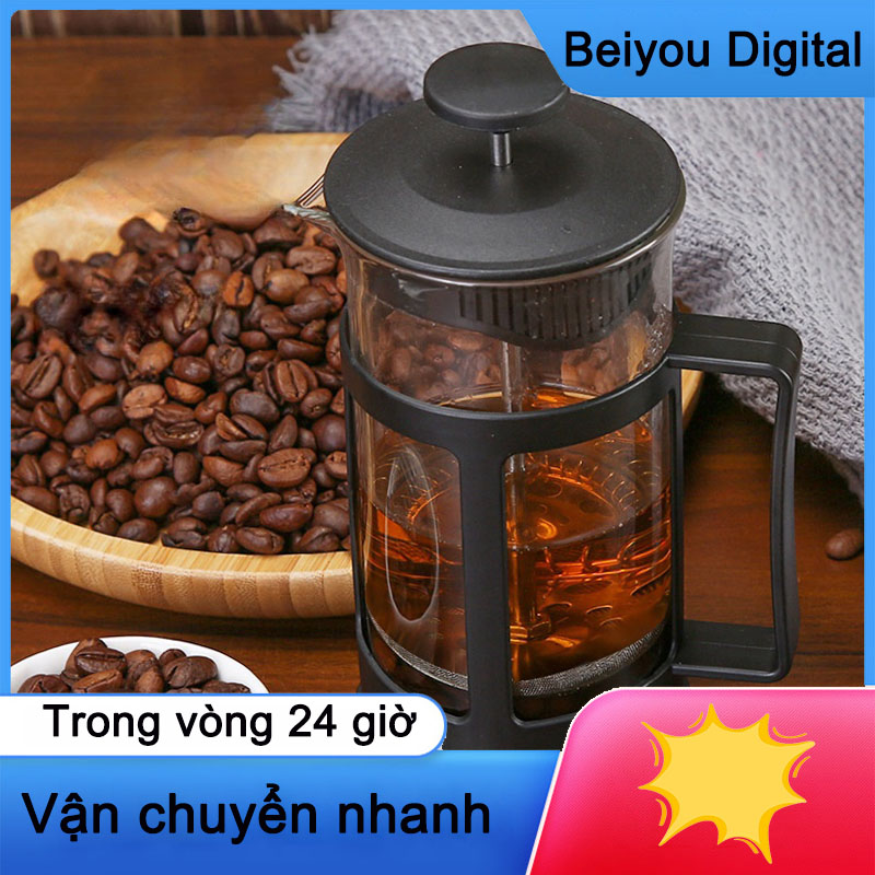 Bình pha cafe ấm trà Pha trà chuẩn kiểu Pháp Bình cafe để bàn Chuẩn Có thể dùng để pha cà phê hoặc trà