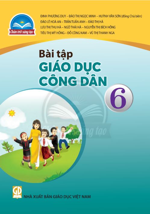 Bài tập giáo dục công dân lớp 6 - bộ chân trời sáng tạo