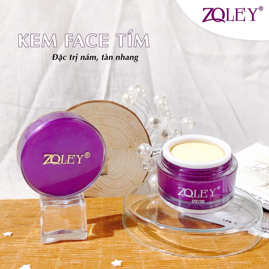 Kem face zoley tím 10gr - dưỡng trắng da, chống lão hóa hiệu quả