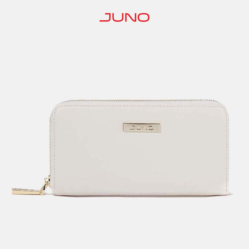 Ví Nữ Cầm Tay Thời Trang JUNO Hoạ Tiết Vân Chìm Thời Trang VI052