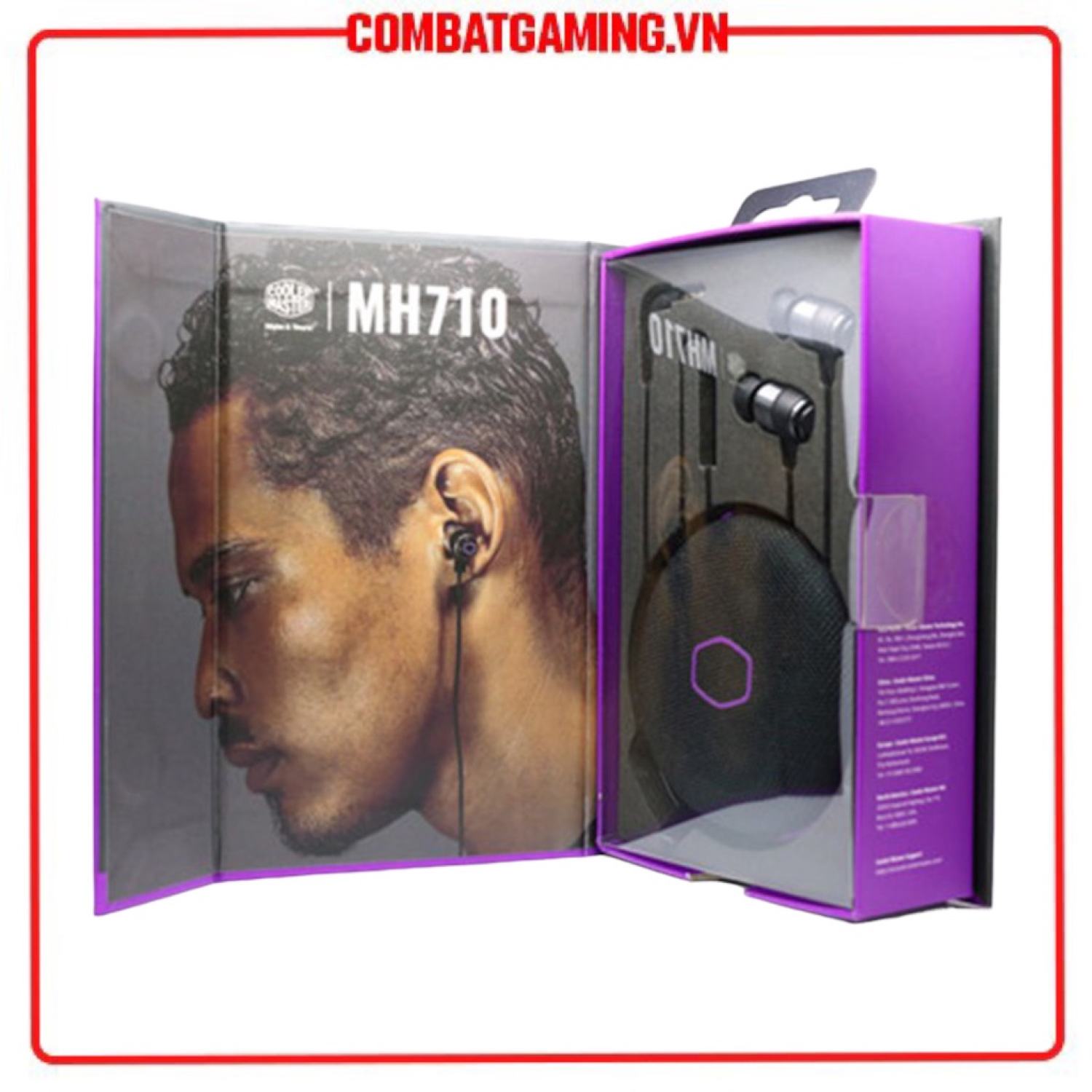 Tai nghe chơi game Cooler Master MH710 Gaming Earbuds Hàng Chính Hãng