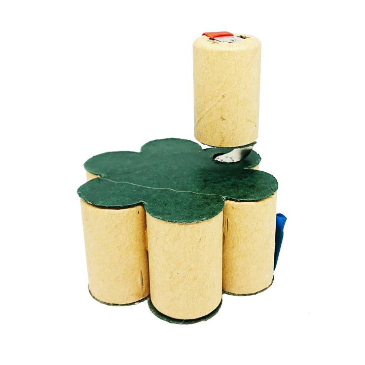 Gói cell pin mới ni-cd 9v6 1500mah - national