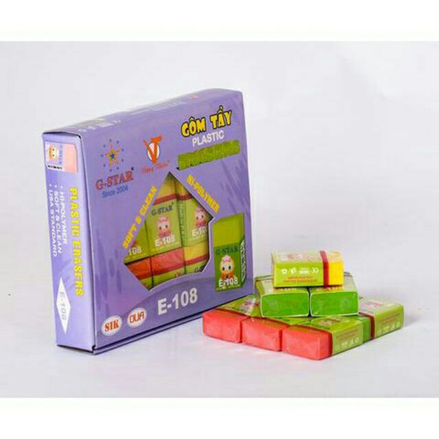 Gôm e-018 1hộp 30 viên