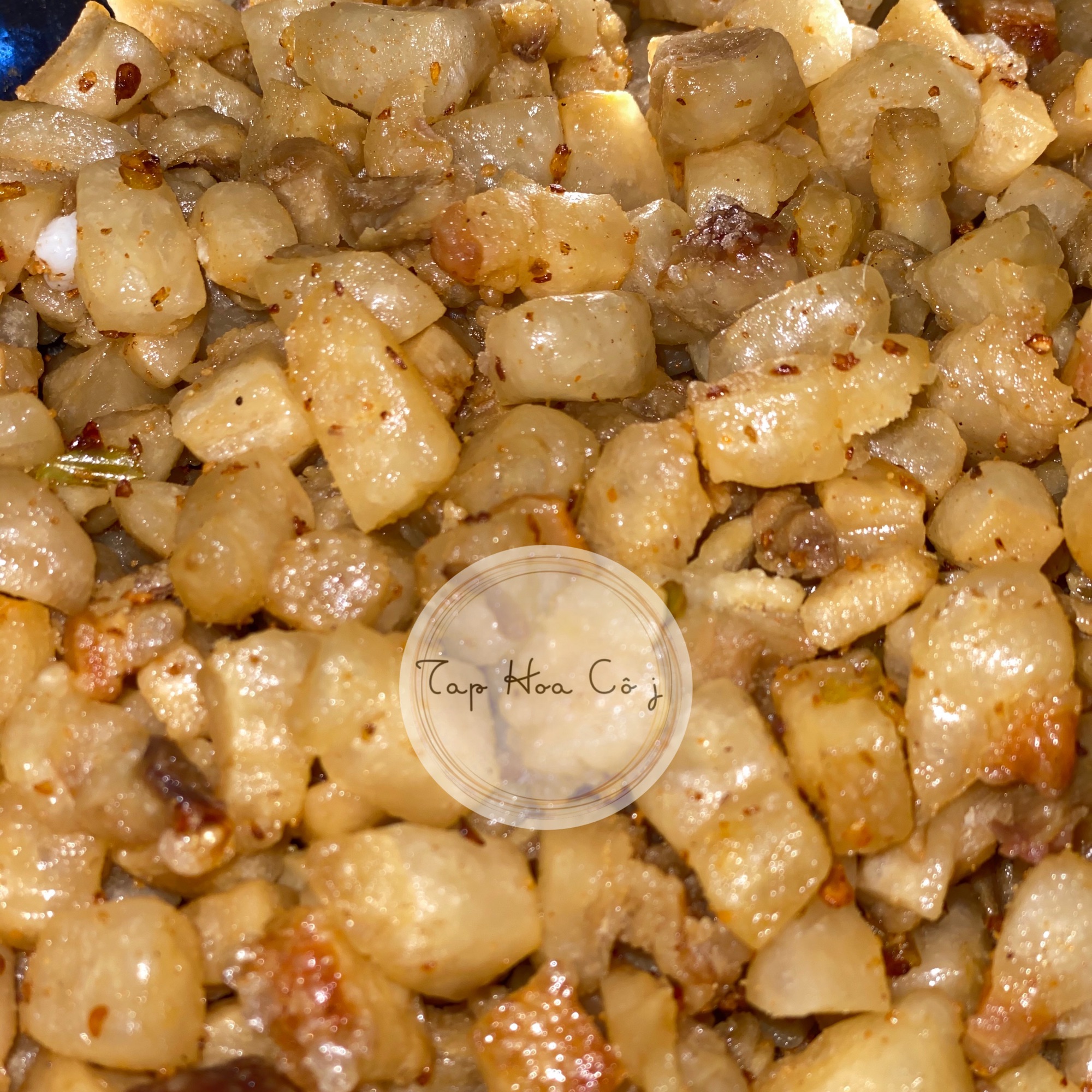 [HCM]Tóp mỡ tẩm vị tỏi ớt