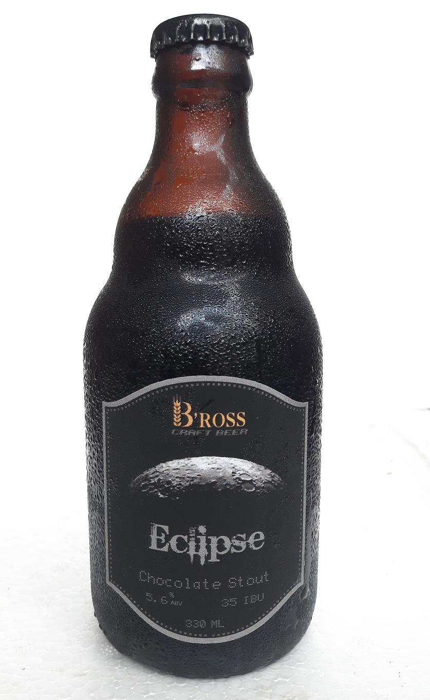 Bia thủ công đen vị Sô-cô-la chai 330ml Bross - Chocolate Stout