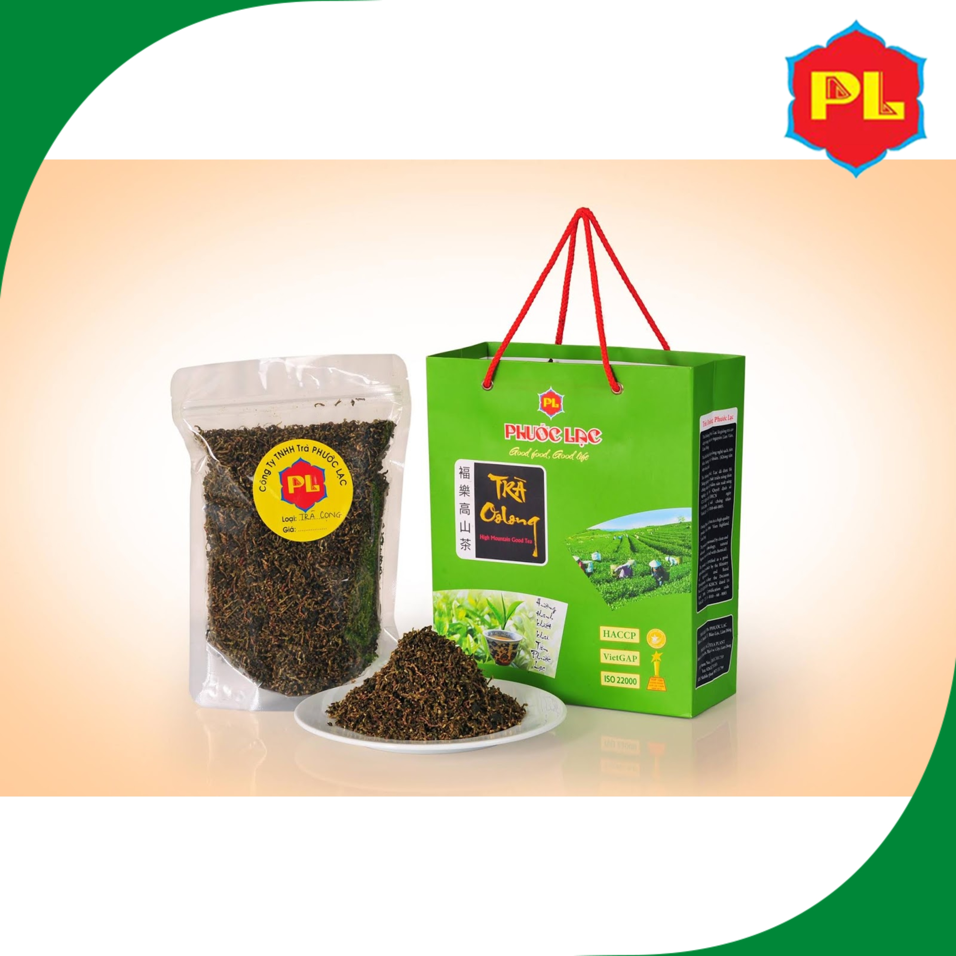 Trà Cọng Ô Long (oolong) Phước Lạc Gói 1kg