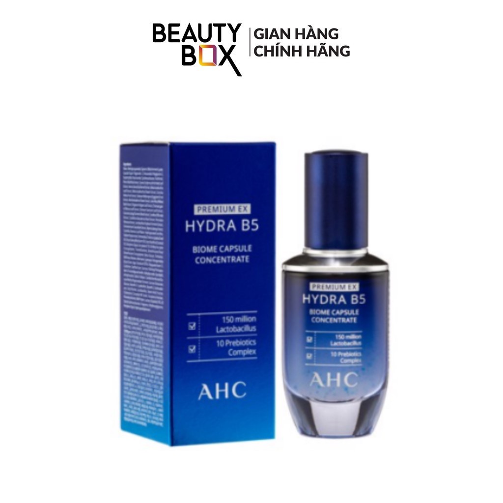 Tinh chất phục hồi và bảo vệ da ahc premium ex hydra b5 biome capsule concentrate 30ml