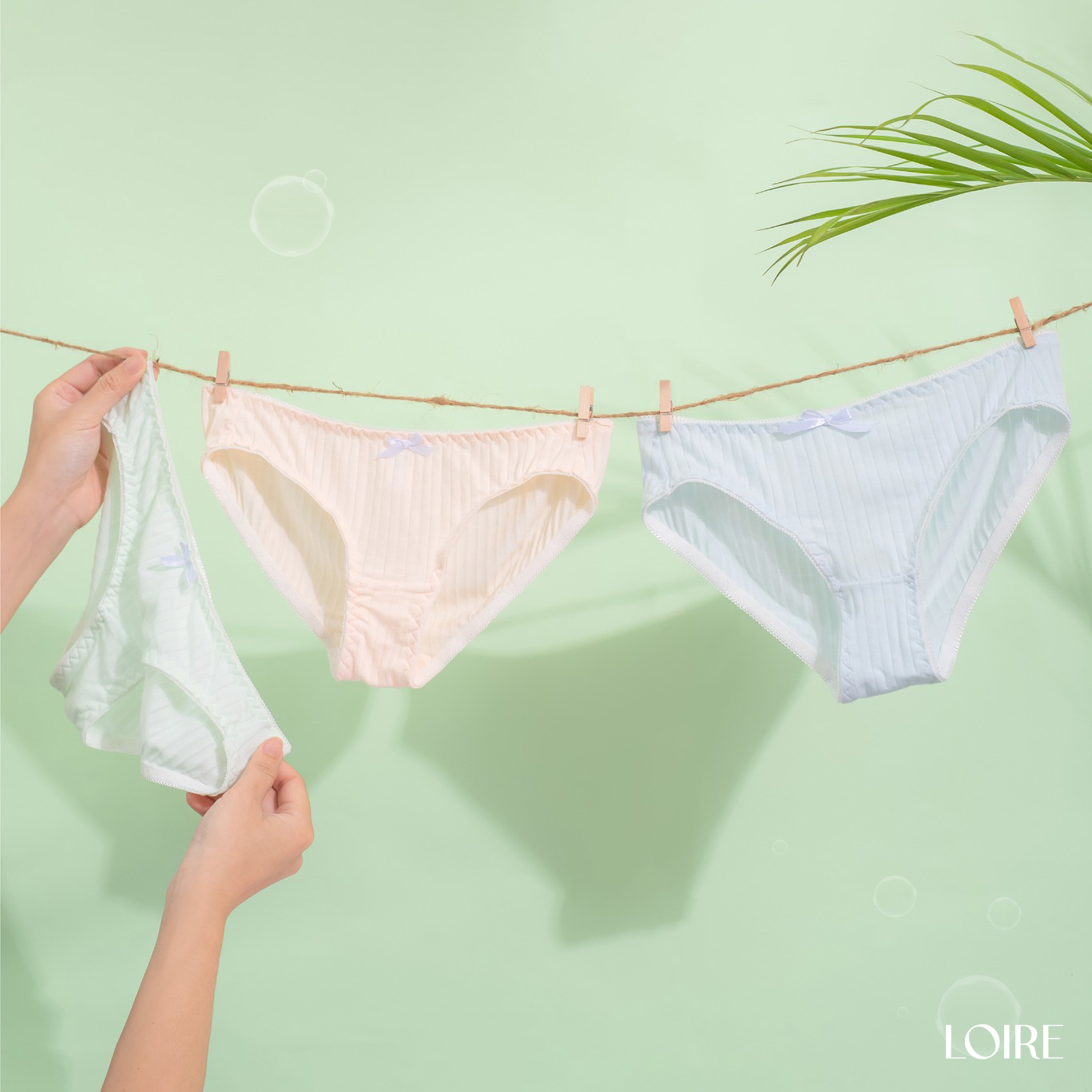 Combo 4 quần lót mềm mịn Loirechic QLBK15