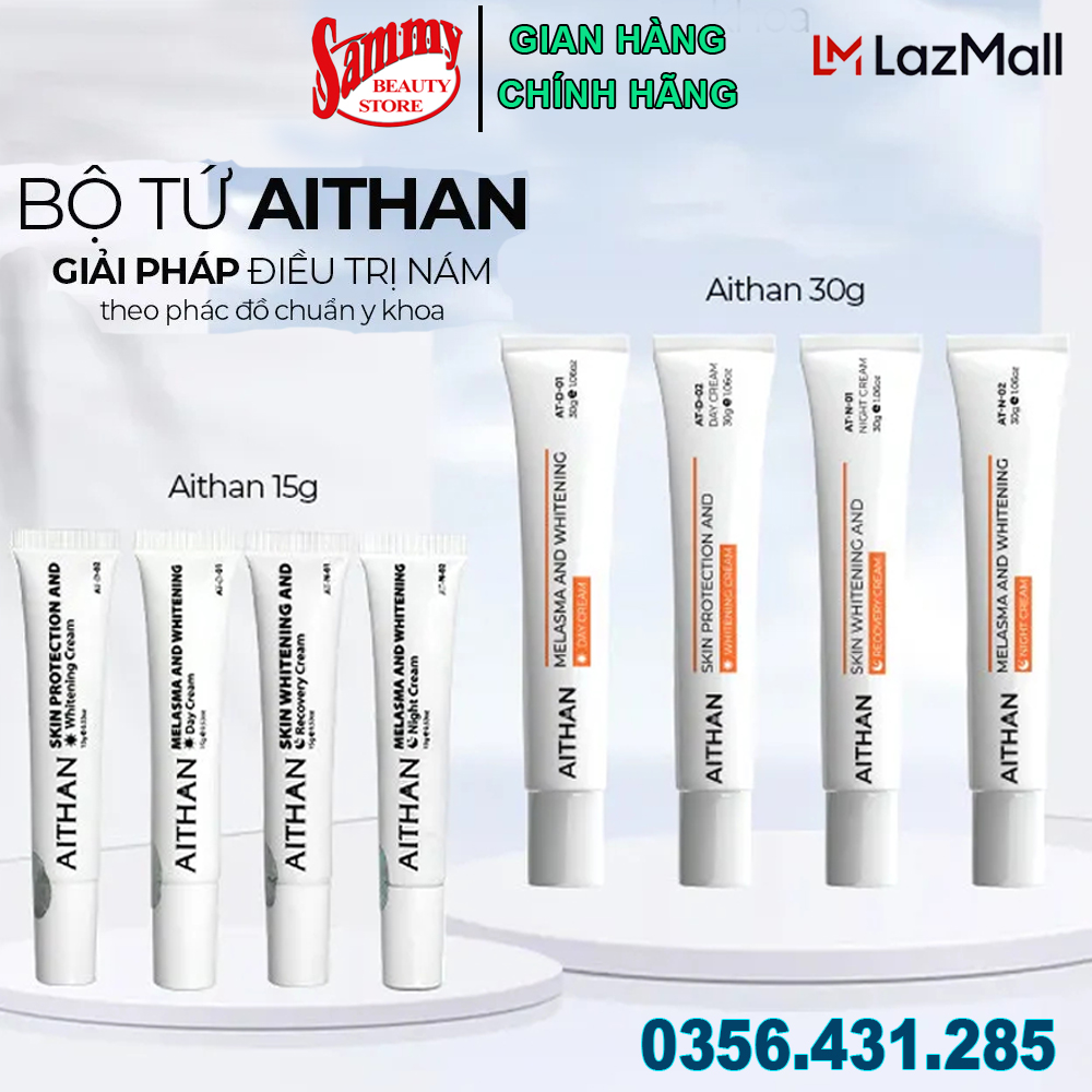 Bộ kem nám aithan 15gr và 30 gr