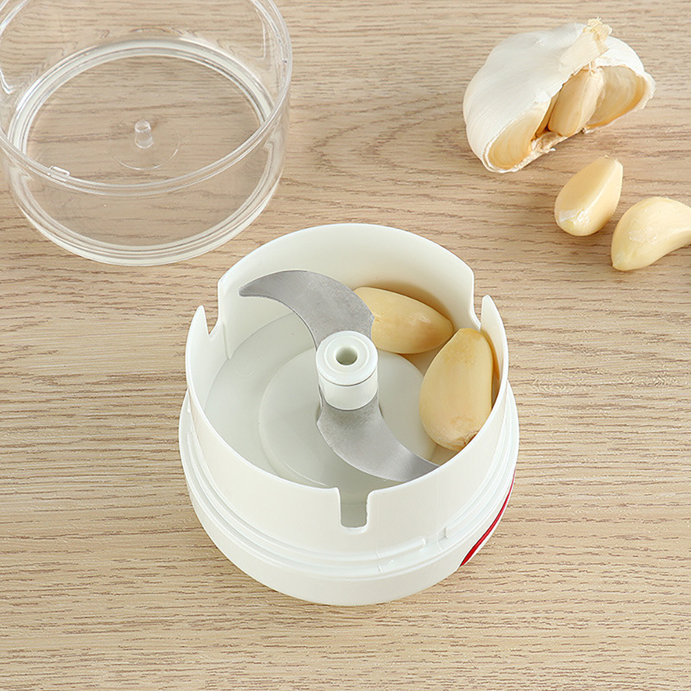 Dụng Cụ Xay Tỏi Ớt Mini Food Chopper - ĐỒ BĂM THỰC PHẨM BẰNG TAY MINI - DỤNG CỤ ĐẬP TỎI NHÀ BẾP , NGHIỀN TAY , QUAY CẮT HẠT TIÊU - MÁY SAY THỊT - MÁY XAY TỎI ỚT CẦM TAY MINI