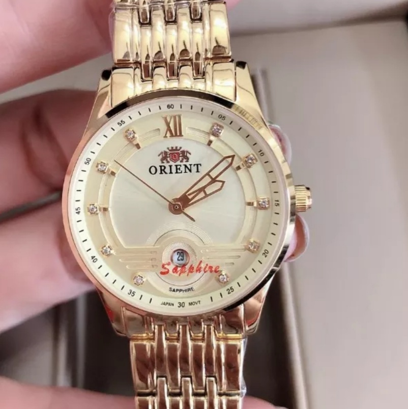 Đồng hồ nam dây kim loại orient or3 size 40mm fullbox - đồng hồ nam thể thao saphire